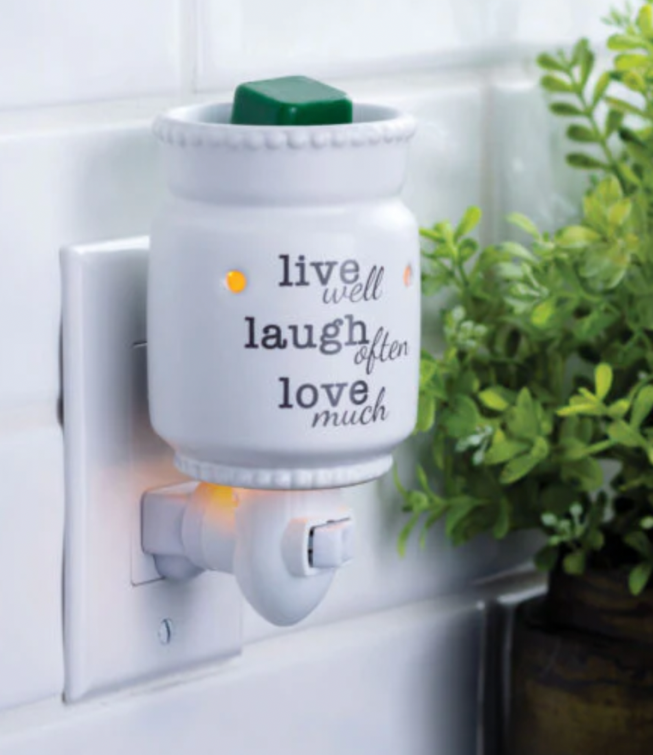 Live Laugh Love Pluggable Wax Warmer