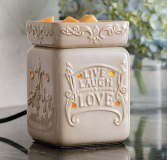 Square - Live Love Laugh Illumination Warmer