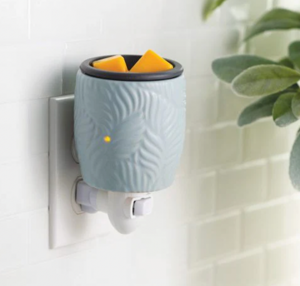 Ocean Palm Flip Dish Pluggable Warmer
