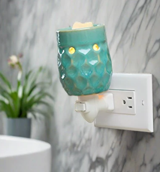 Honeycomb Turquoise Pluggable Warmer