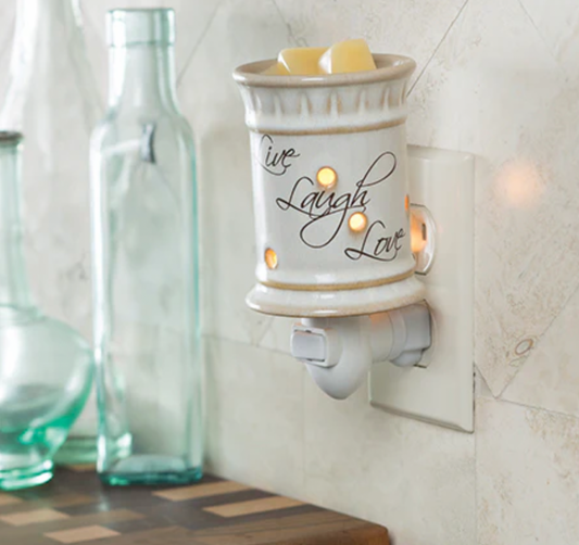 Live Love Laugh Pluggable Warmer