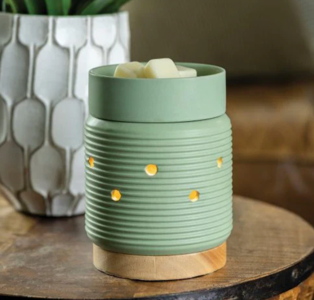 Sage Wood Illumination Warmer